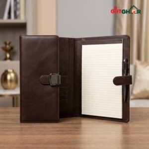 প্রিমিয়াম লেদার কনফারেন্স ফোল্ডার