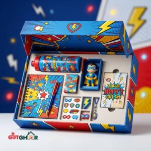 বয়েজ সুপারহিরো থিমড গিফট সেট