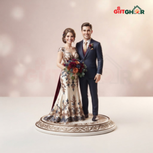 কাস্টম 3D মিনিয়েচার কাপল ফিগারিন