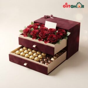 লাক্সারি ড্রয়ার গিফট বক্স