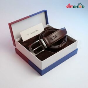 প্রিমিয়াম এনগ্রেভড লেদার বেল্ট