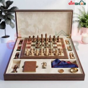 প্রিমিয়াম হ্যান্ডক্রাফটেড উডেন চেস সেট