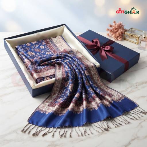 প্রিমিয়াম প্যাশমিনা সিল্ক শাল